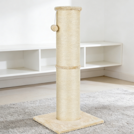 Beige Sisal Cat Scratching Post (Four Pack)