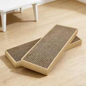 Splicing Double-Sided Cardboard Cat Scratching Board (Three Pack)